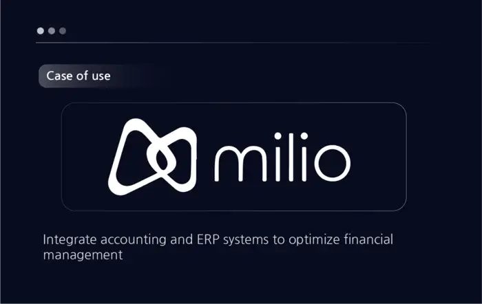 Use Case Milio Integrates Accounting and ERP Systems to Optimize Financial Management with Konvex
